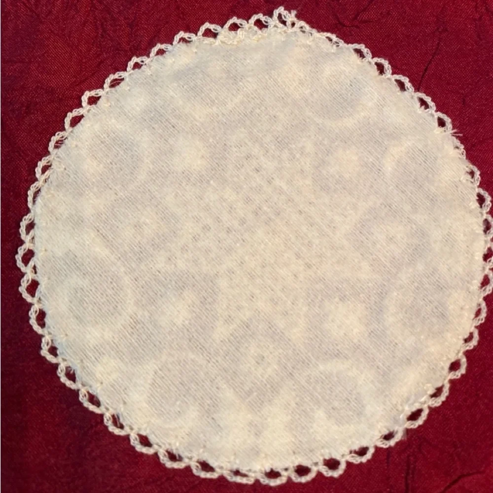 Beautiful Vintage Hand Embroidered Kalocsa Hungarian Coasters